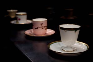 Tiny espresso cups - The Bontadi Coffee Museum - Rovereto, Trentino, Italy - www.rossiwrites.com
