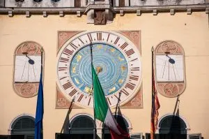 Astronomical clock - Bassano del Grappa, Veneto, Italy - www.rossiwrites.com