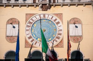 Astronomical clock - Bassano del Grappa, Veneto, Italy - www.rossiwrites.com