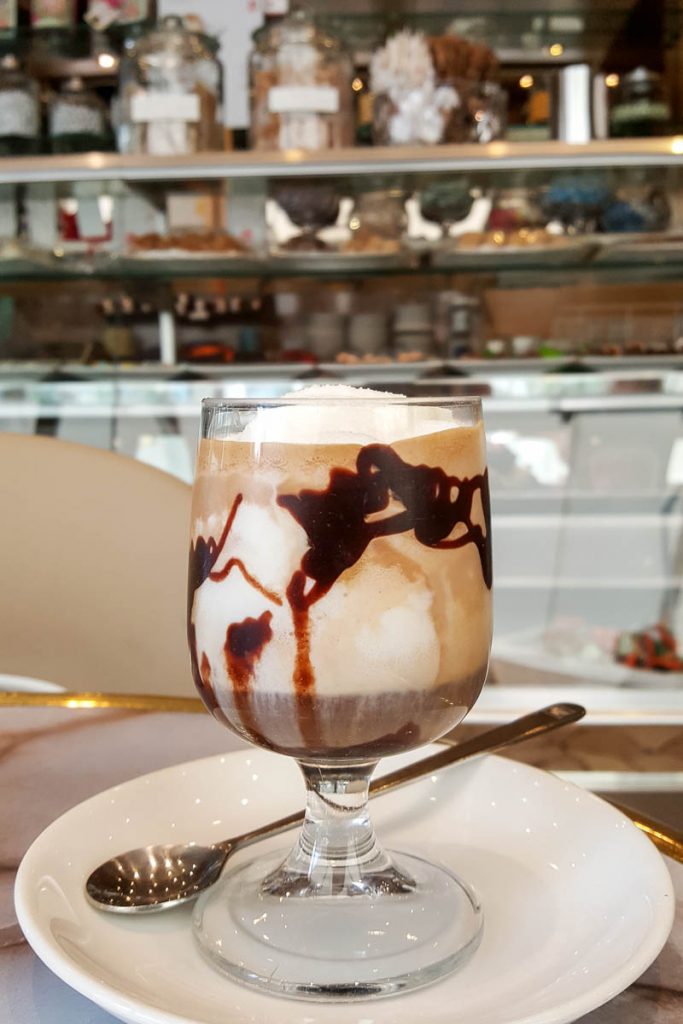 Caffe affogato - Vicenza, Italy - rossiwrites.com