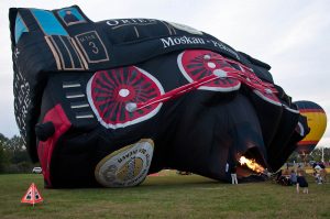 The Orient Express balloon - Ferrara Balloons Festival 2016, Italy - www.rossiwrites.com