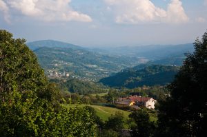 The View from St Giovanni Batista church - Bolca, Province of Verona, Italy - www.rossiwrites.com