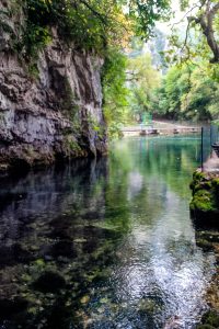 The river and the park - Grotte di Oliero, Veneto, Italy - www.rossiwrites.com