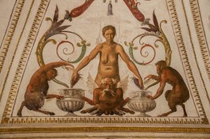 Grotesque frescoes - Cornaro Loggia and Odeon Cornaro - Padua, Veneto, Italy - www.rossiwrites.com