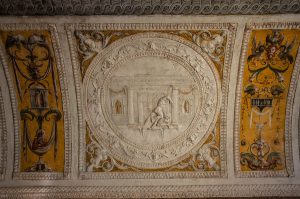 Stuccoes and frescoes - Cornaro Loggia and Odeon - Padua, Veneto, Italy - www.rossiwrites.com