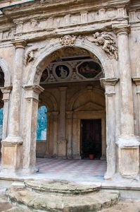 The entrance of the Cornaro Loggia - Padua, Veneto, Italy - www.rossiwrites.com