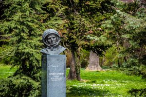 Gagarin's Monument - Astronauts' Alley - Sea Garden - Varna, Bulgaria - www.rossiwrites.com
