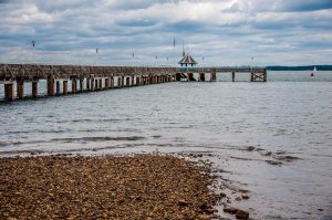 The Wooden Pier - Yarmouth, Isle of Wight, England - www.rossiwrites.com