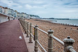 The beach - St. Leonards-on-Sea - Hastings, England - www.rossiwrites.com