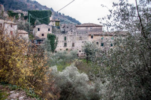 View of the medieval village - Campo di Brenzone, Lake Garda, Italy - www.rossiwrites.com