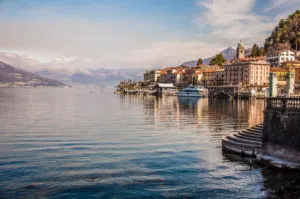Panoramic view of Bellagio - Lombardy, Italy - www.rossiwrites.com