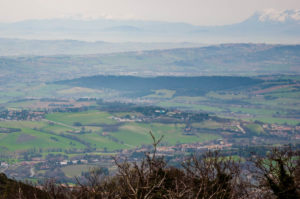 The view from Monte Conaro - Marche, Italy - www.rossiwrites.com