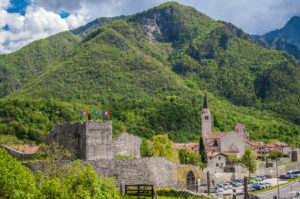 A view of the Italian village of Venzone - Friuli-Venezie Giulia, Italy - www.rossiwrites.com