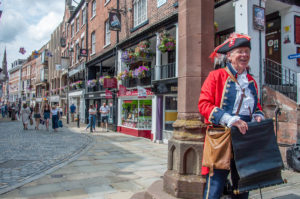 Chester's town crier - Chester, Cheshire, England - rossiwrites.com