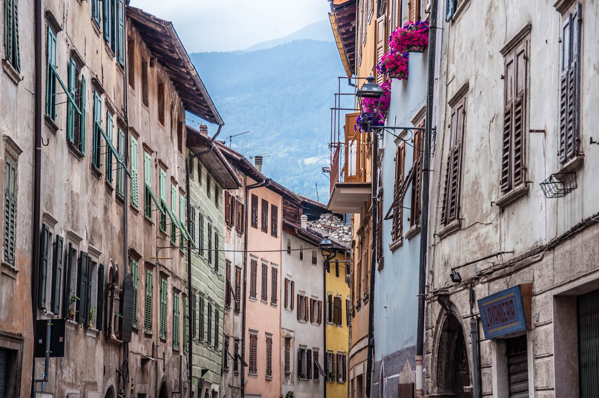 Colourful old houses - Borgo Valsugana, Trentino, Italy - rossiwrites.com