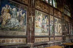 Mosaic of Biblical scenes - Chester Cathedral - Chester, Cheshire, England - rossiwrites.com-2