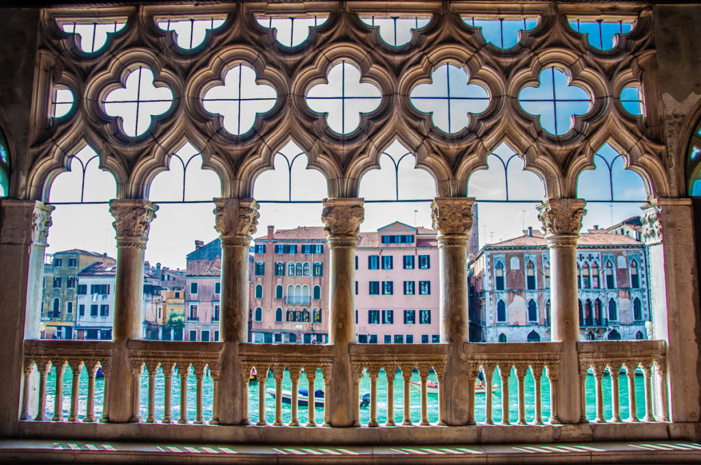 The terrace of Ca d'Oro - Venice, Veneto, Italy - rossiwrites.com