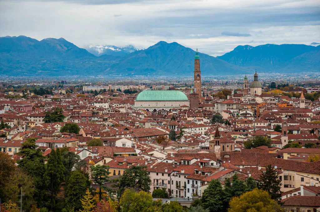 Vicenza after the rain - Veneto, Italy - rossiwrites.com