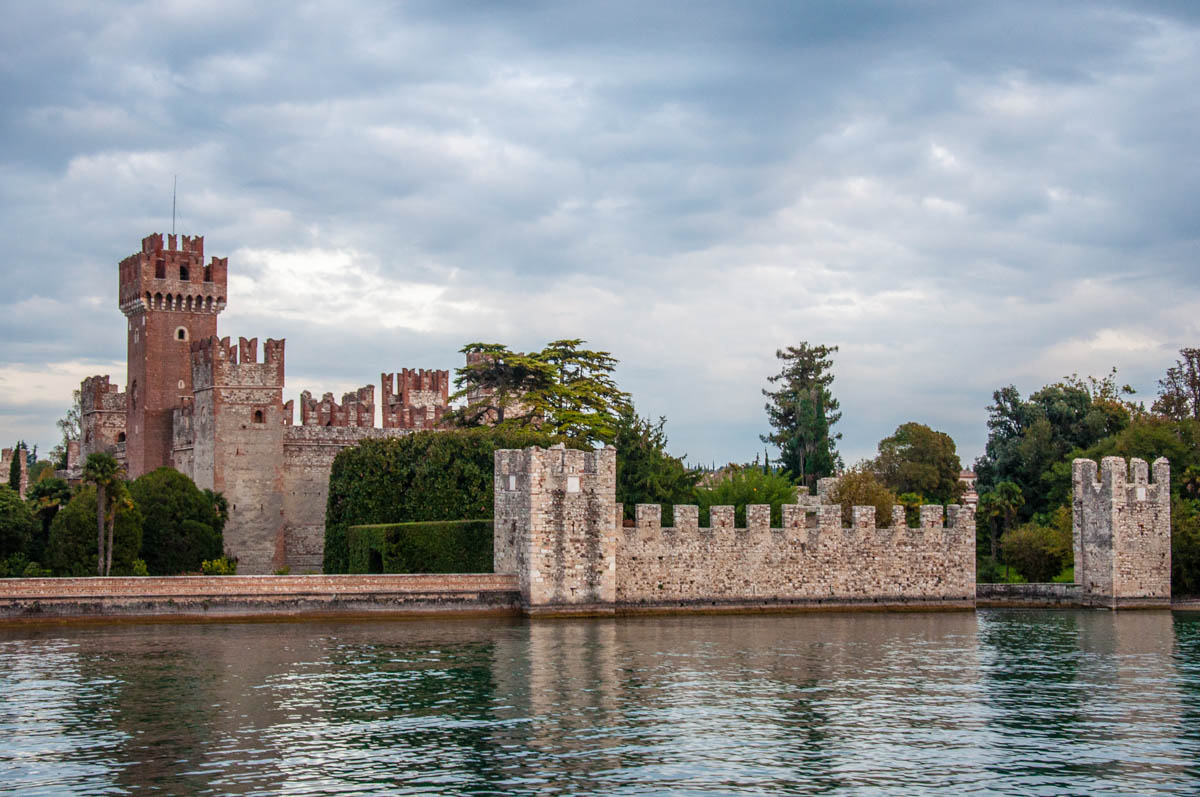 Scaliger Castle in Lazise - Lake Garda, Italy - rossiwrites.com
