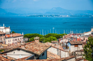 The view from the medieval castle - Desenzano del Garda, Lombardy, Italy - rossiwrites.com