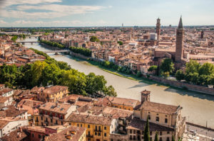 View of Verona from Castel San Pietro - Verona, Veneto, Italy - rossiwrites.com