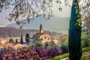 View of Arqua Petrarca - Province of Padua, Veneto, Italy - rossiwrites.com