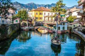 A view of the Nativity Scene on River Aril - Cassone, Lake Garda, Veneto, Italy - rossiwrites.com