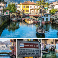 The Shortest River in Italy - Visiting the River Aril in Cassone at Lake Garda - rossiwrites.com