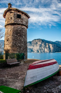 The ancient windmill - Cassone, Lake Garda, Veneto, Italy - rossiwrites.com