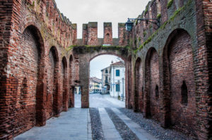 Porta Legnago leading outside of the historic centre - Montagnana, Veneto, Italy - rossiwrites.com