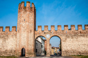Porta XX Settembre in the town's medieval defensive wall - Montagnana, Veneto, Italy - rossiwrites.com