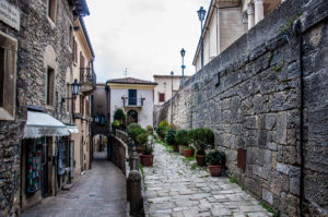 A view of the historic centre of the City of San Marino - San Marino - rossiwrites.com
