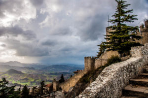 The defensive walls of the historic centre of the City of San Marino - San Marino - rossiwrites.com