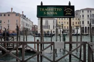 Traghetto - S. Sofia stop, Venice, Italy - rossiwrites.com