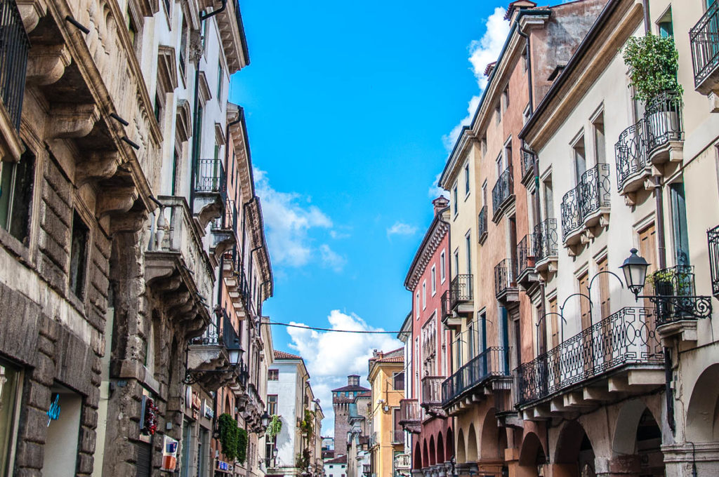 View of Corso Palladio - Vicenza, Italy - rossiwrites.com