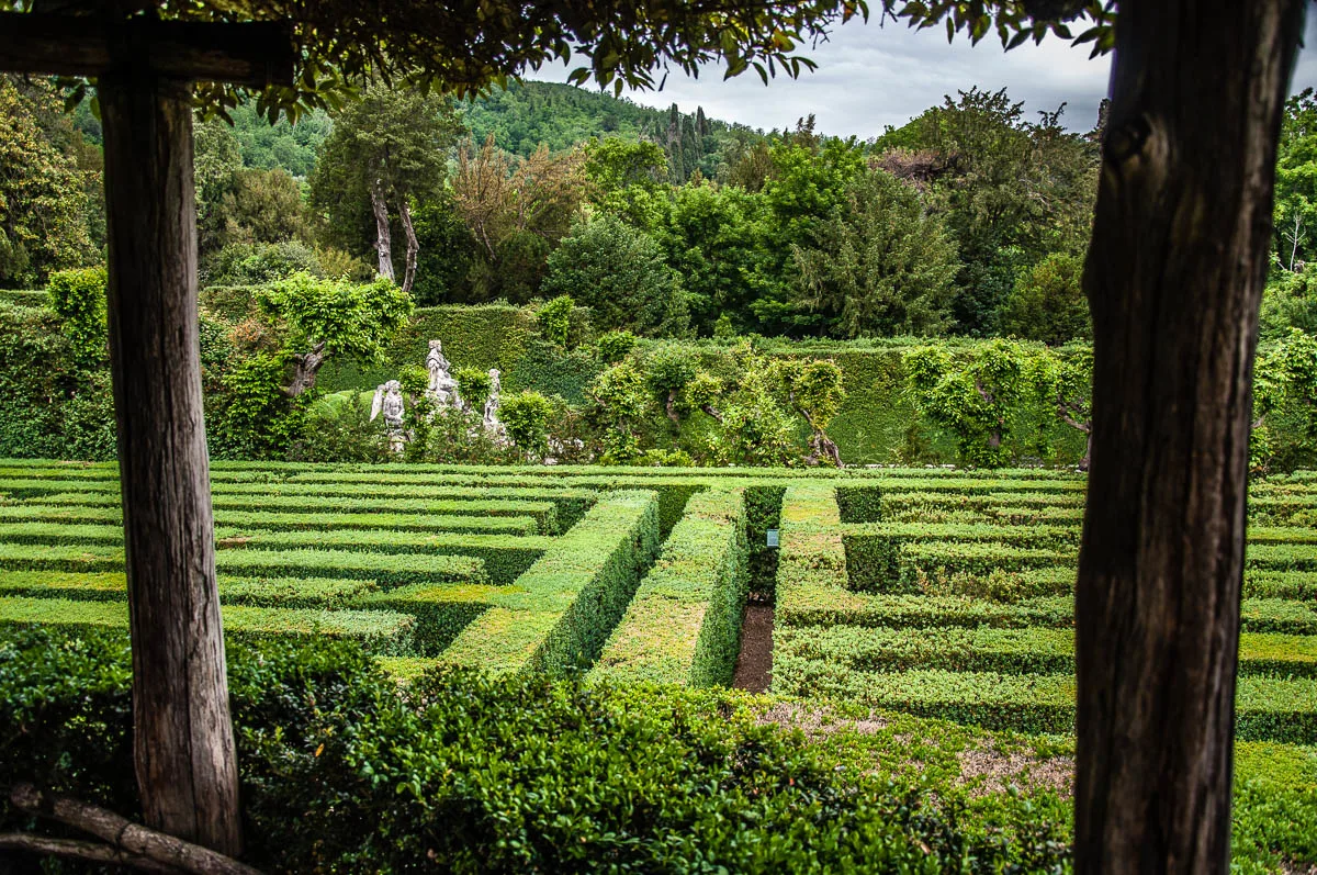 The Labyrinth - Giardino Valzansibio - Euganean Hills, Padua, Italy - rossiwrites.com