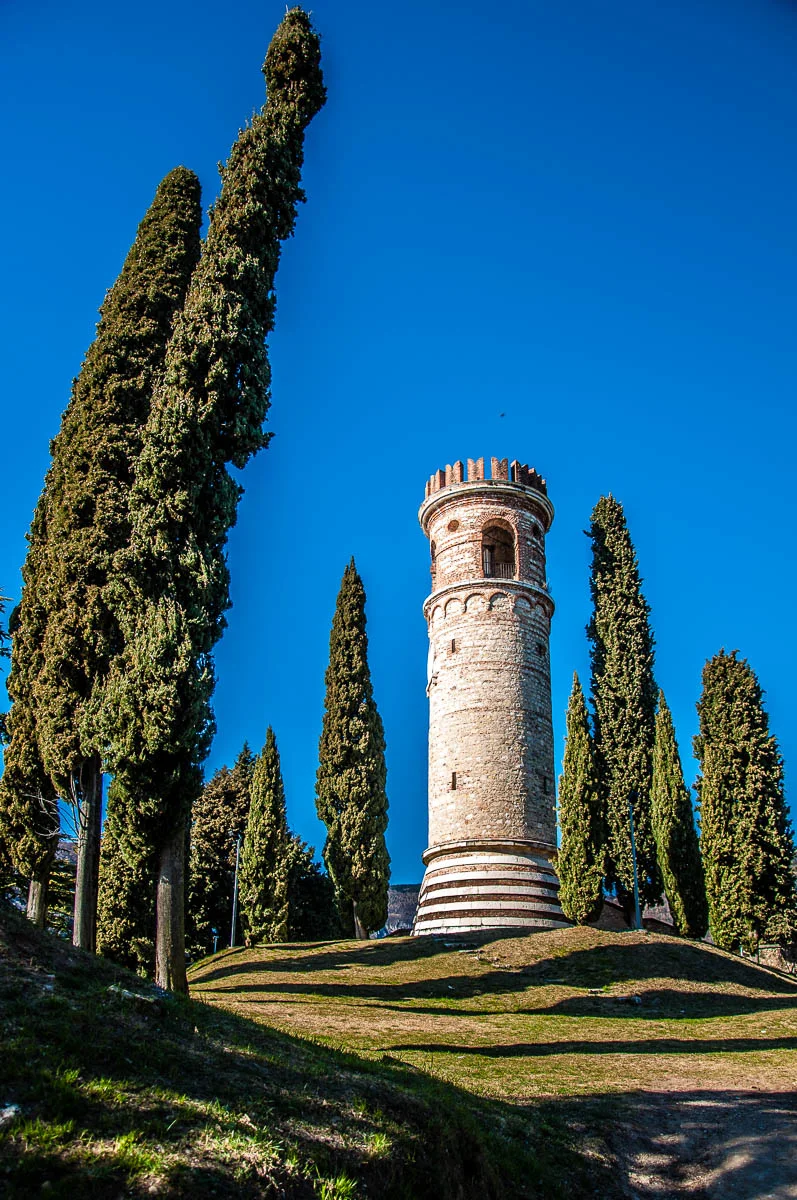 The Ezzelini Tower - Dante's Hill - Col Bastia - Romano d'Ezzelino, Veneto, Italy - rossiwrites.com