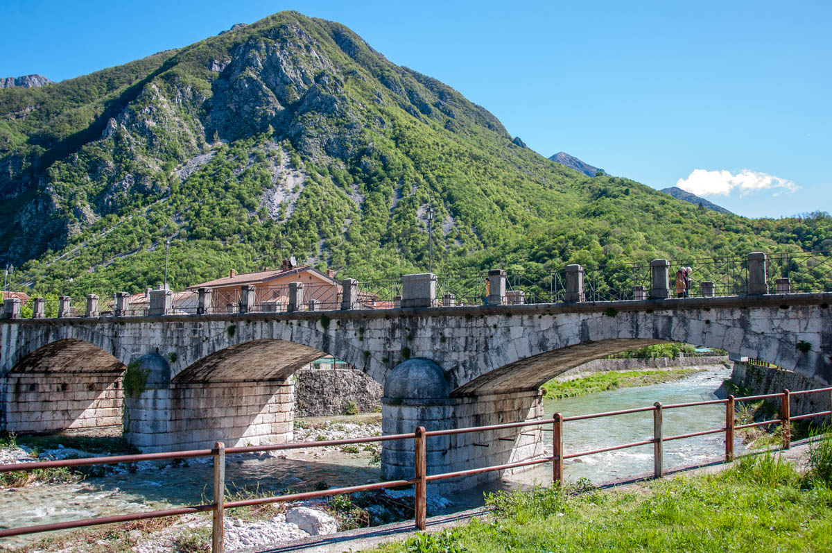Bridge over a river - Venzone, Friuli Venezia Giulia, Italy - rossiwrites.com