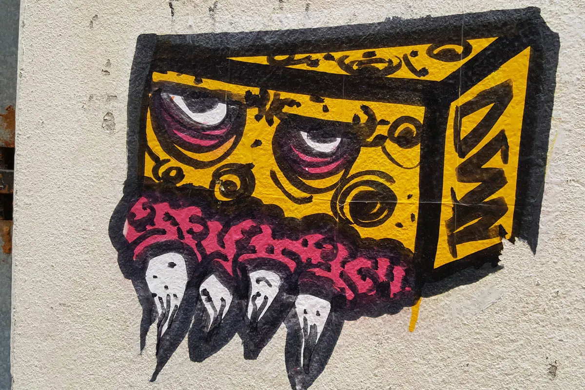 Cheese graffiti - Venice, Veneto, Italy - rossiwrites.com