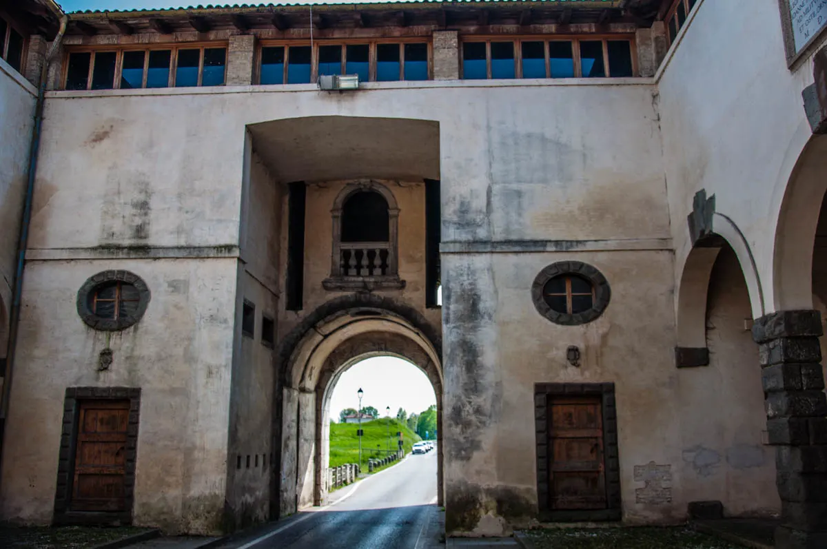 Inside Porta Aquileia Monumental Gate - Palmanova, Friuli-Venezia Giulia, Italy - www.rossiwrites.com