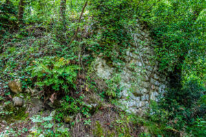 Remnants of a centuries-old defensive wall - Rocca di Garda, Lake Garda, Italy - rossiwrites.com