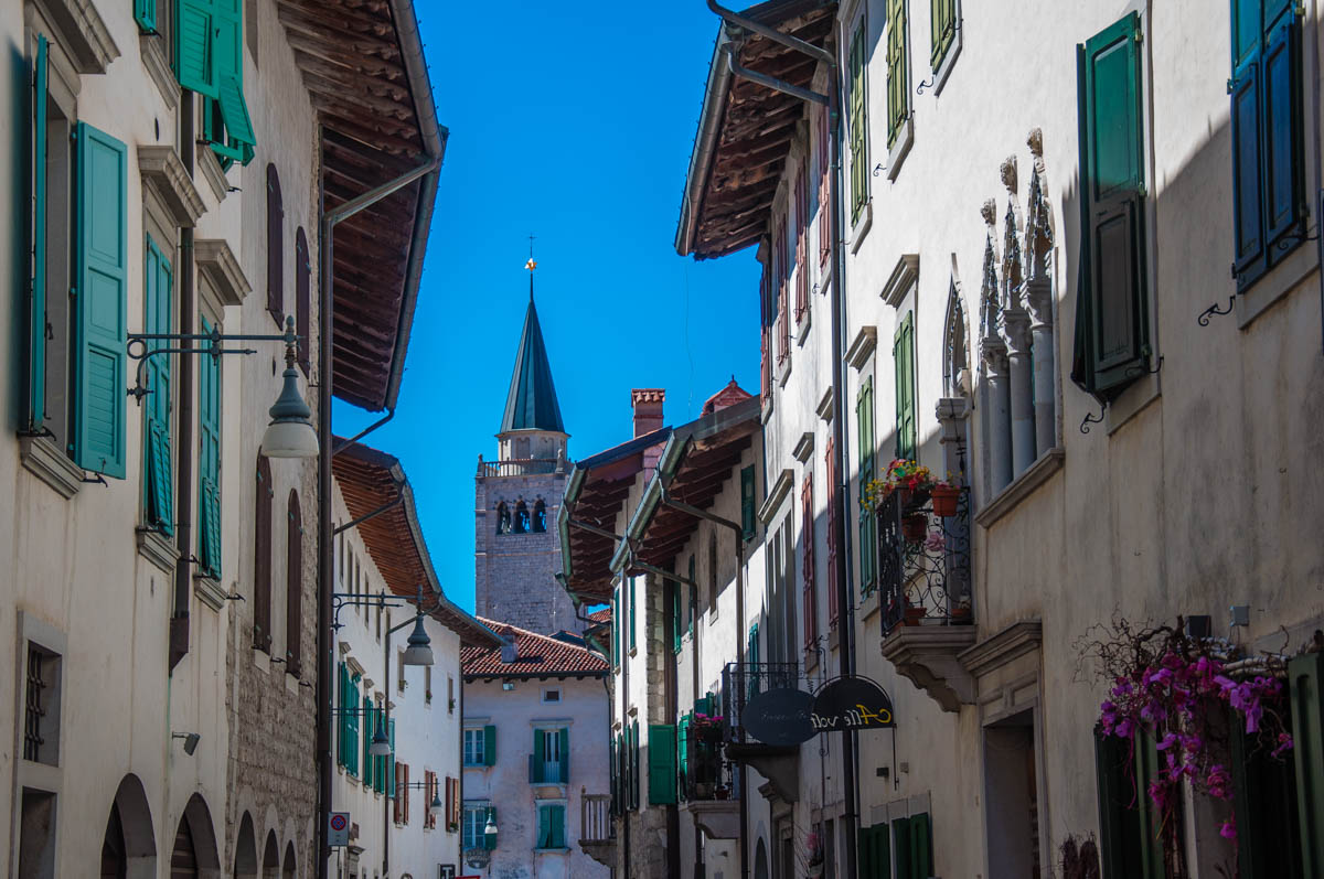 Street in Venzone - Polcenigo, Friuli Venezia Giulia, Italy - rossiwrites.com