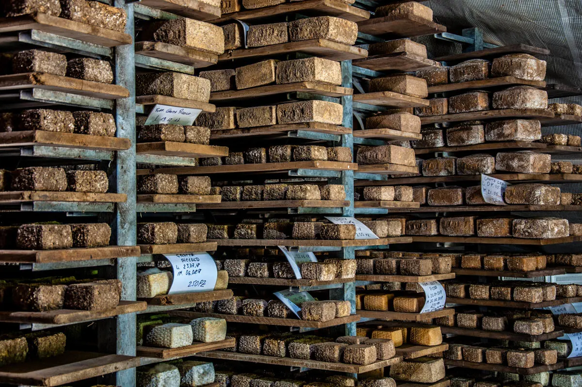 The Cheese Cave - Grotta di San Lucio - Grotte di Caglieron, Fregona, Veneto, Italy - www.rossiwrites.com