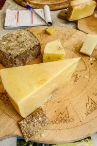 The cheese stall - Grotta di San Lucio - Grotte di Caglieron, Fregona, Veneto, Italy - www.rossiwrites.com