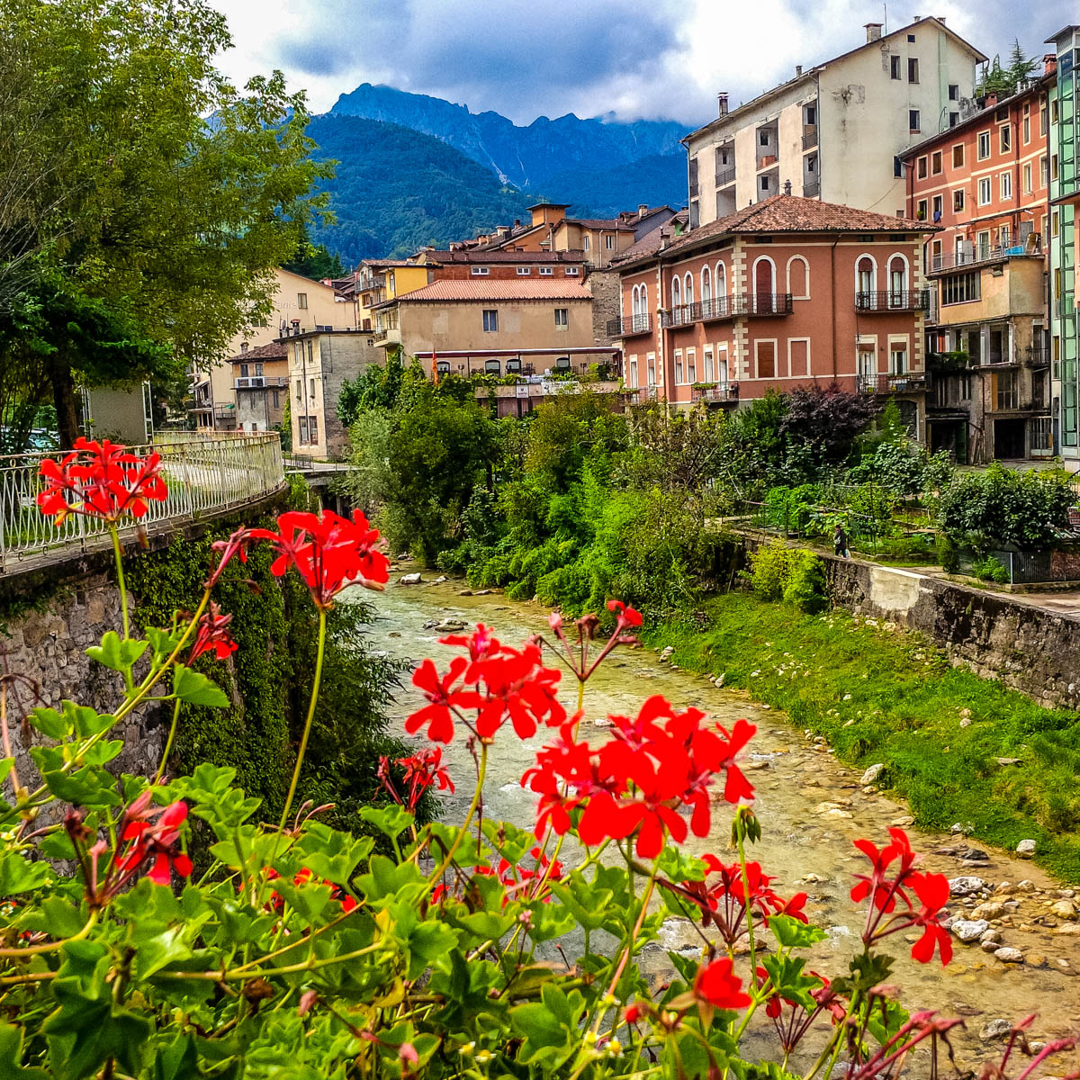 View of Recoaro Terme, Veneto, Italy - rossiwrites.com