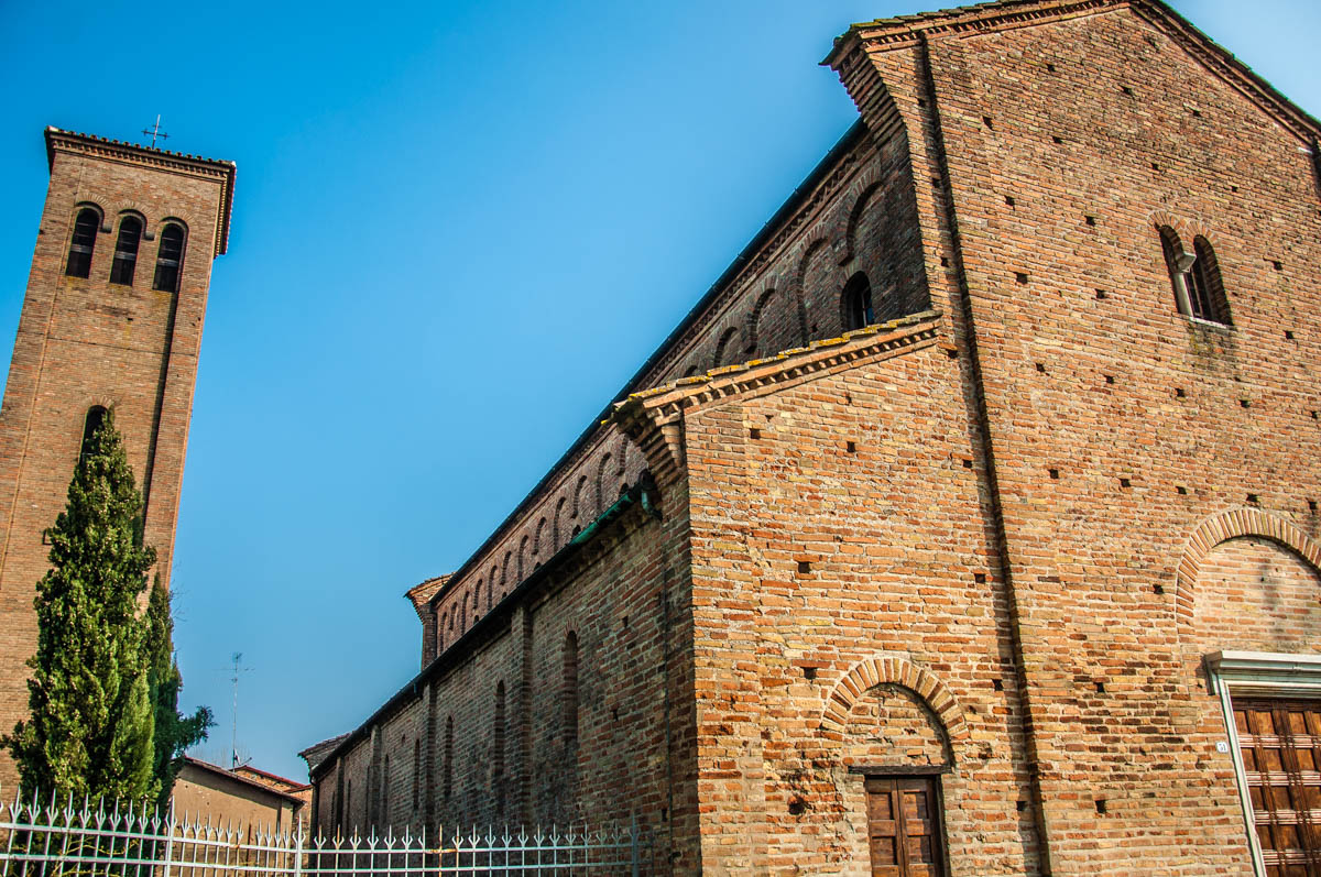 Church of San Pietro in Sylvis - Bagnacavallo, Province of Ravenna - Emilia-Romagna, Italy - rossiwrites.com