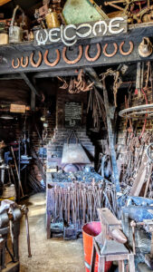 Inside the historic blacksmith workshop - Kent Life - Maidstone, Kent, England - rossiwrites.com