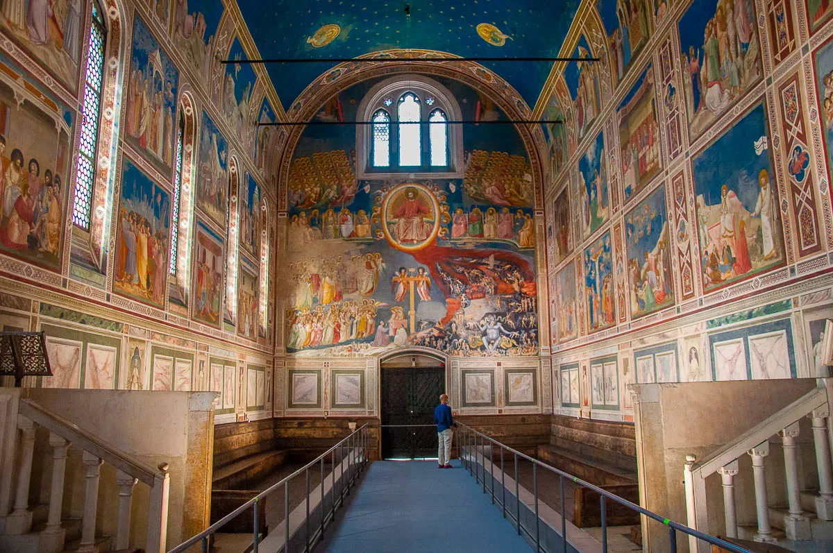 Scrovegni Chapel - Padua, Veneto, Italy - rossiwrites.com