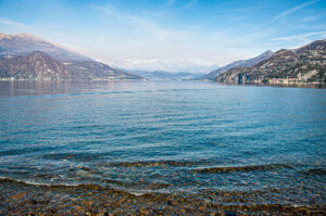 Panoramic view towards the top end of the lake - Bellagio - Lake Como, Italy - rossiwrites.com