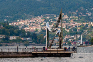 The Life Electric sculpture of Daniel Libeskind - Como - Lake Como, Italy - rossiwrites.com